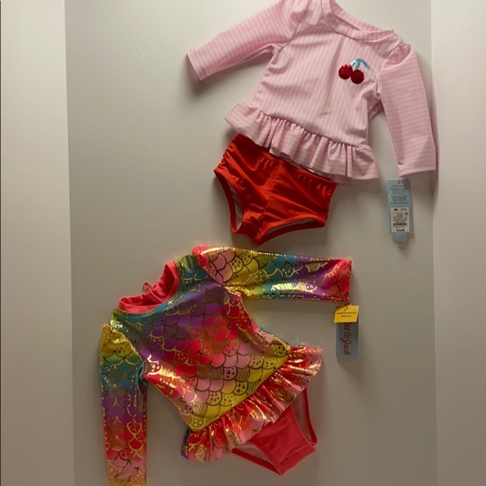 Cat & Jack girls swimwear